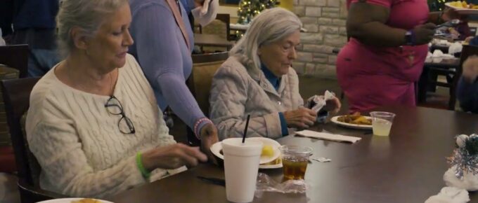 Annual Christmas party at Brookstone Terrace of Simpsonville, SC