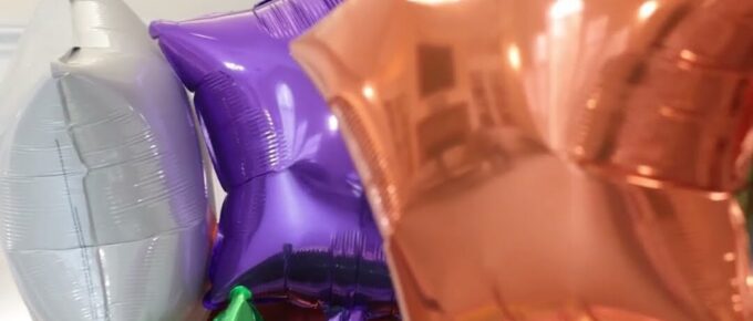 Balloons at the deficiency-free celebration at Brookstone Terrace of Greensboro