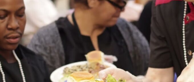 Food served at Family Night at Brookstone Terrace of Clemmons
